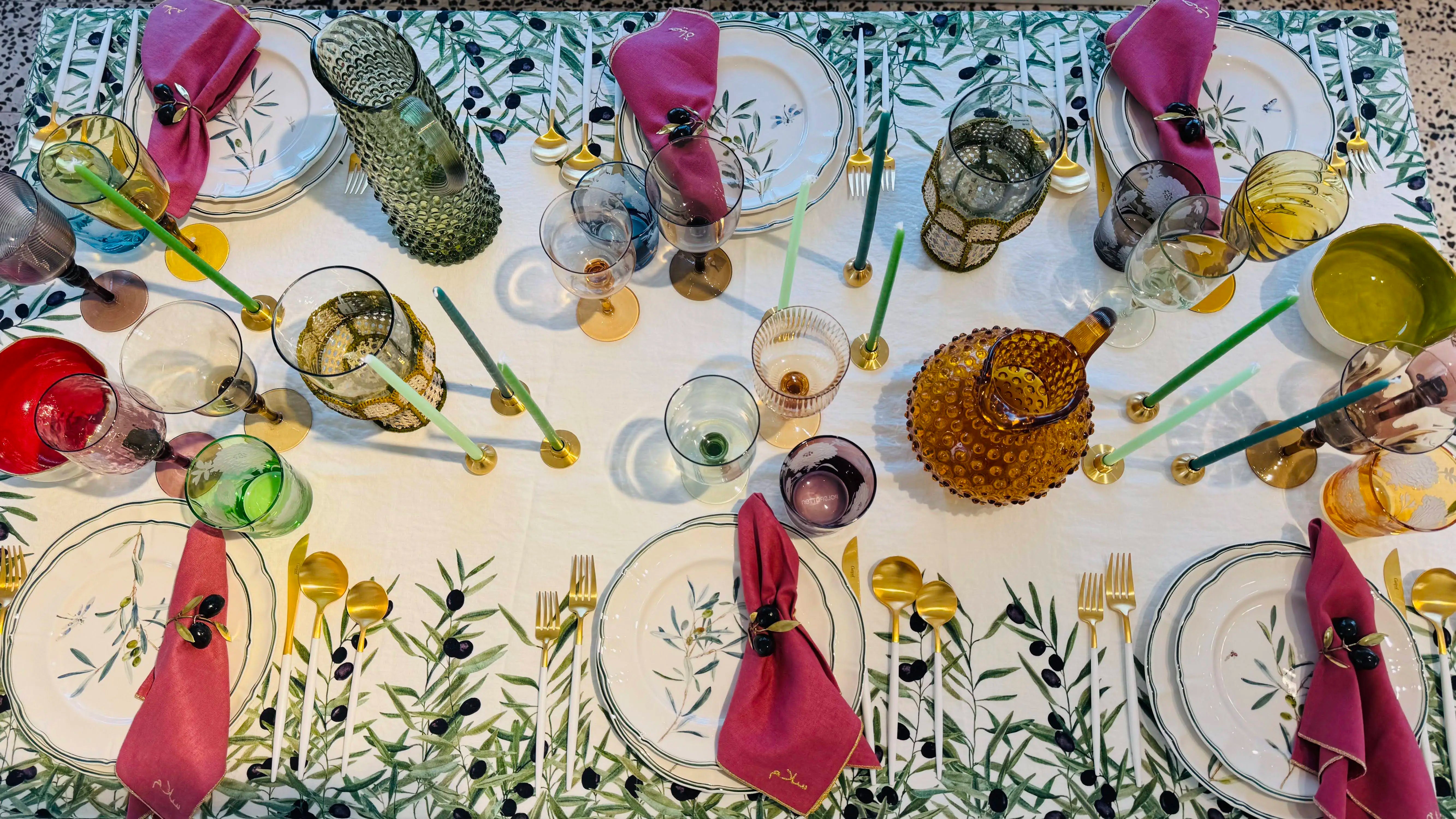 Mediterranean Nights Table Decor