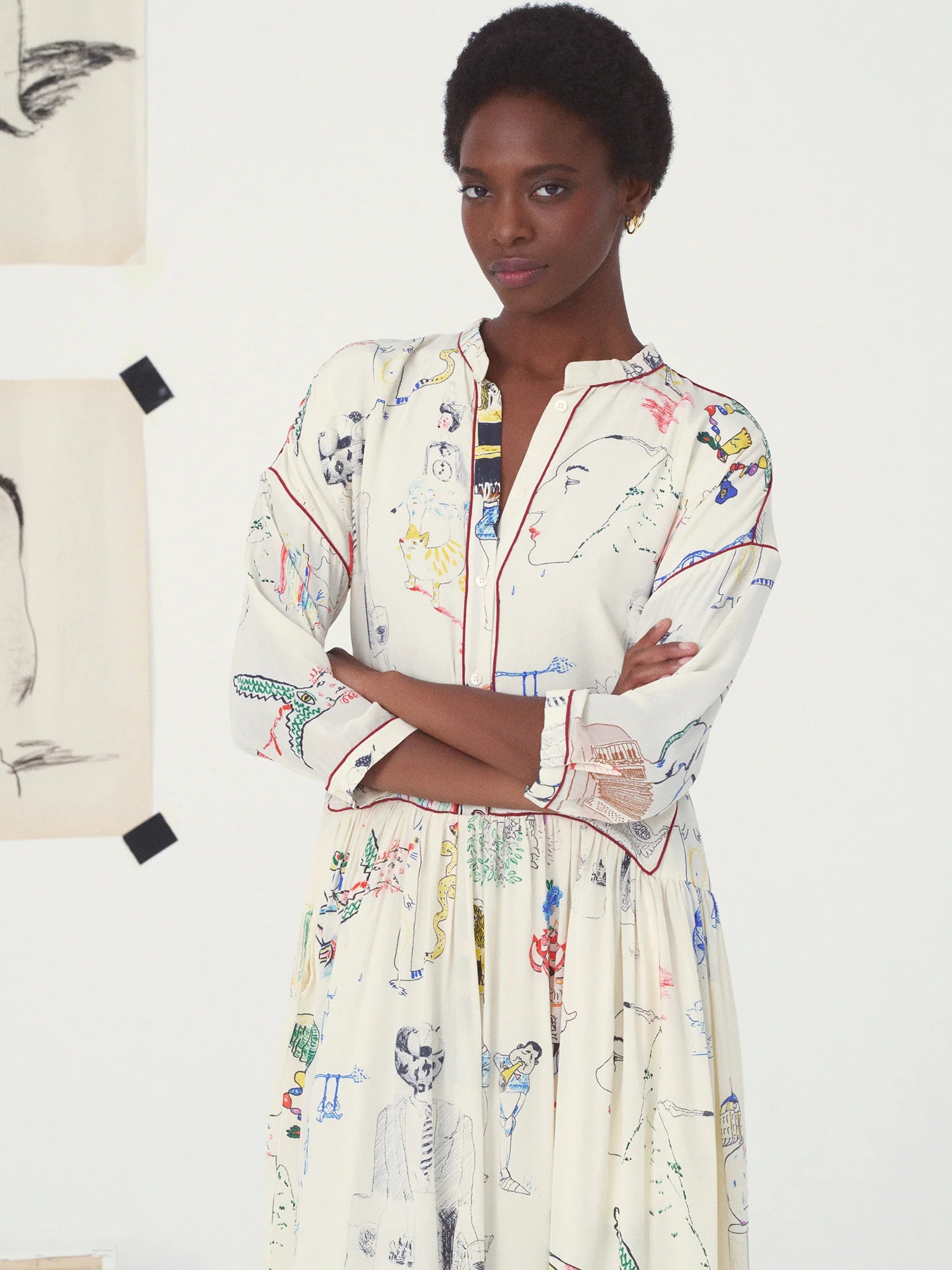 The Nour Dress - Surrealism