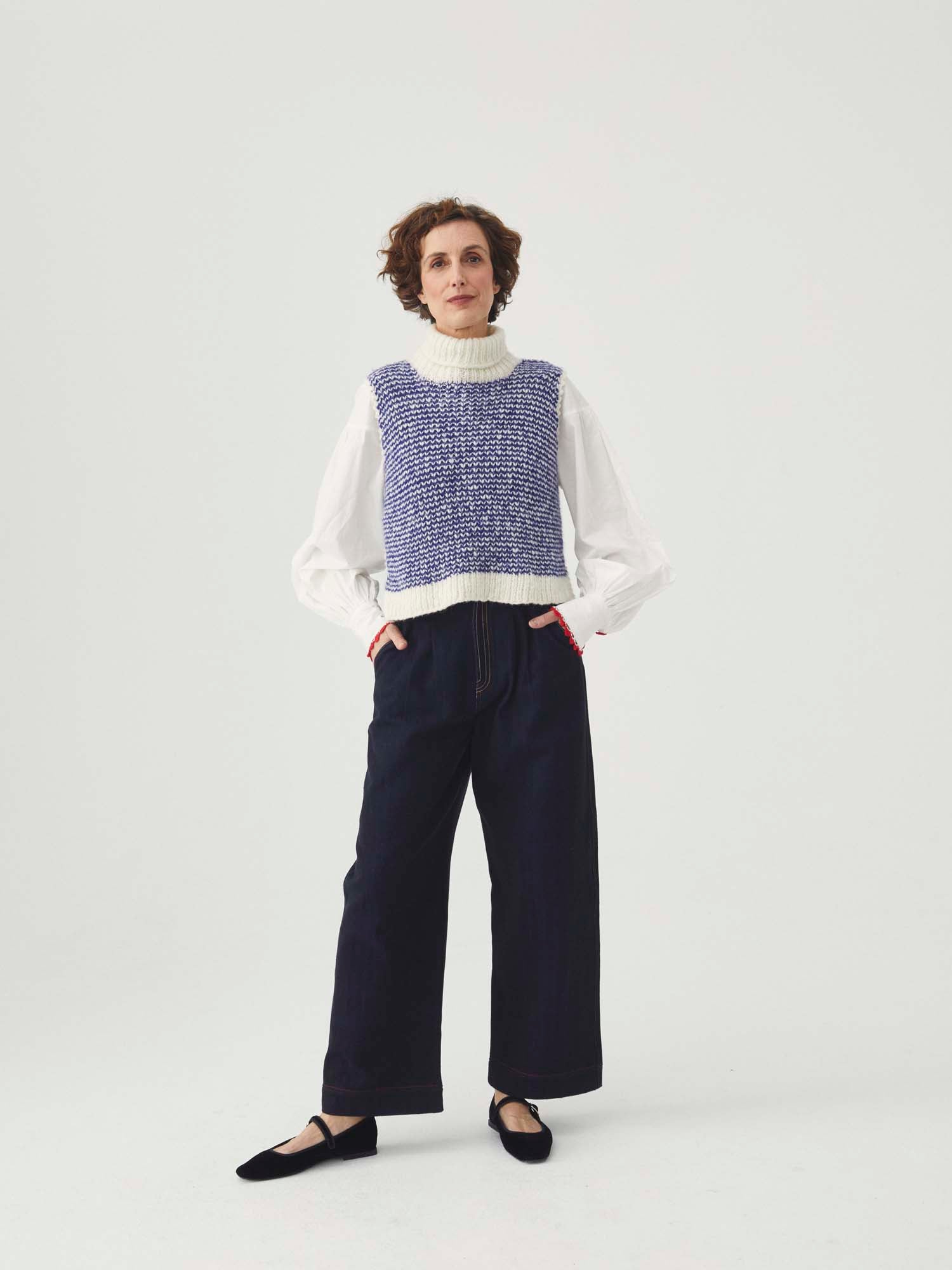 Mii Miti Bretagne Pants - Navy Blue