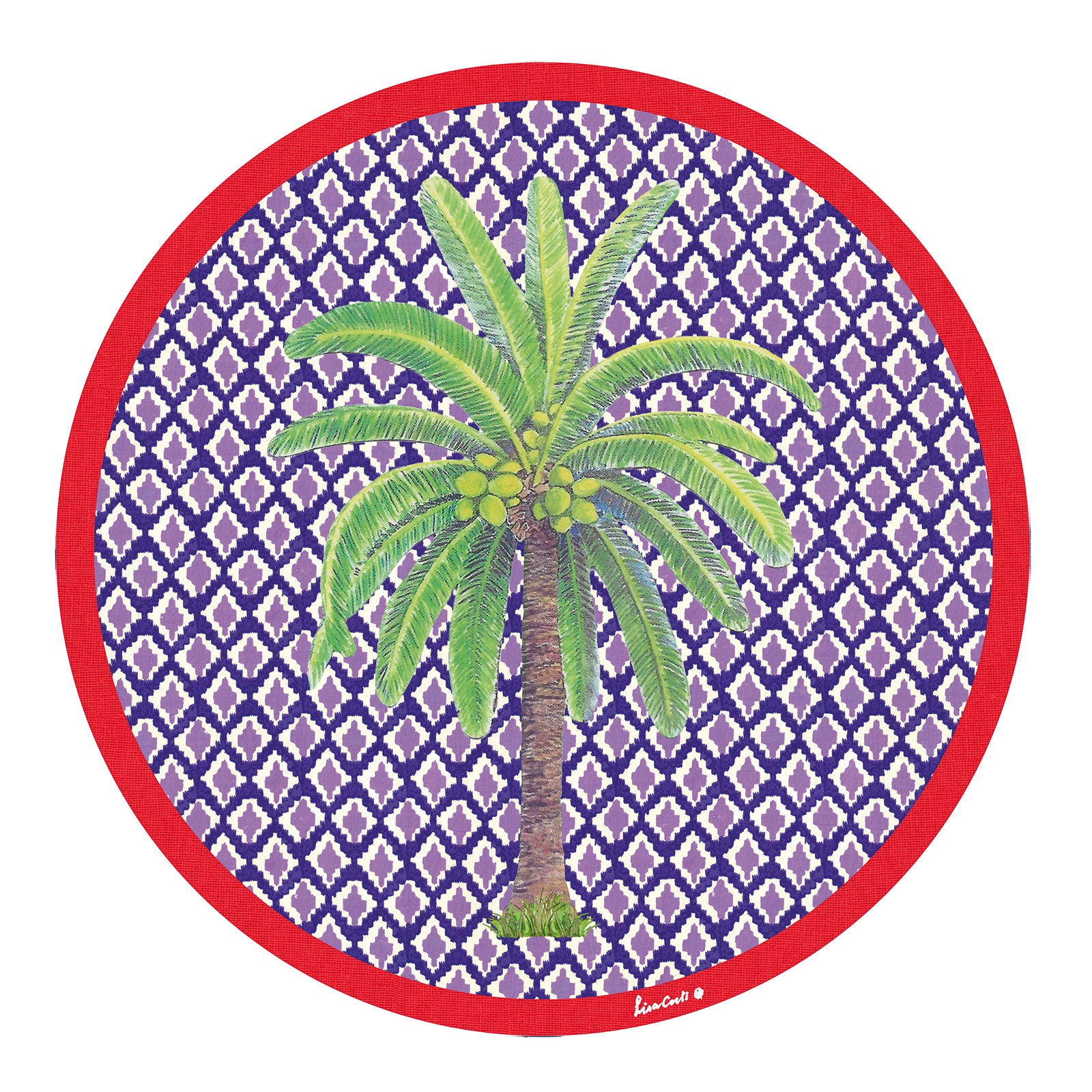 Masonite Placemat Hima Palma 34cm