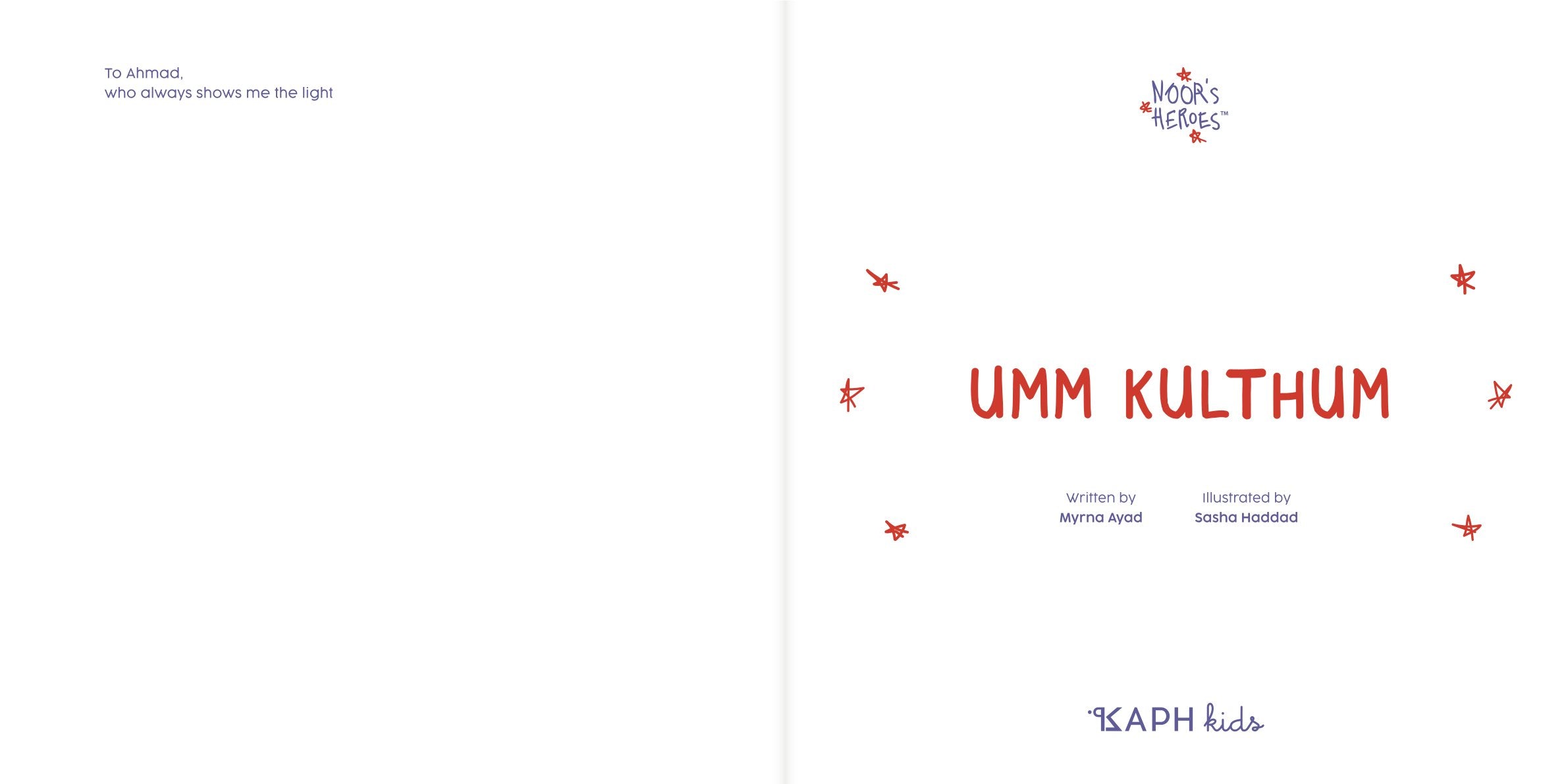 Noor's Heroes: Umm Kulthum Book - English