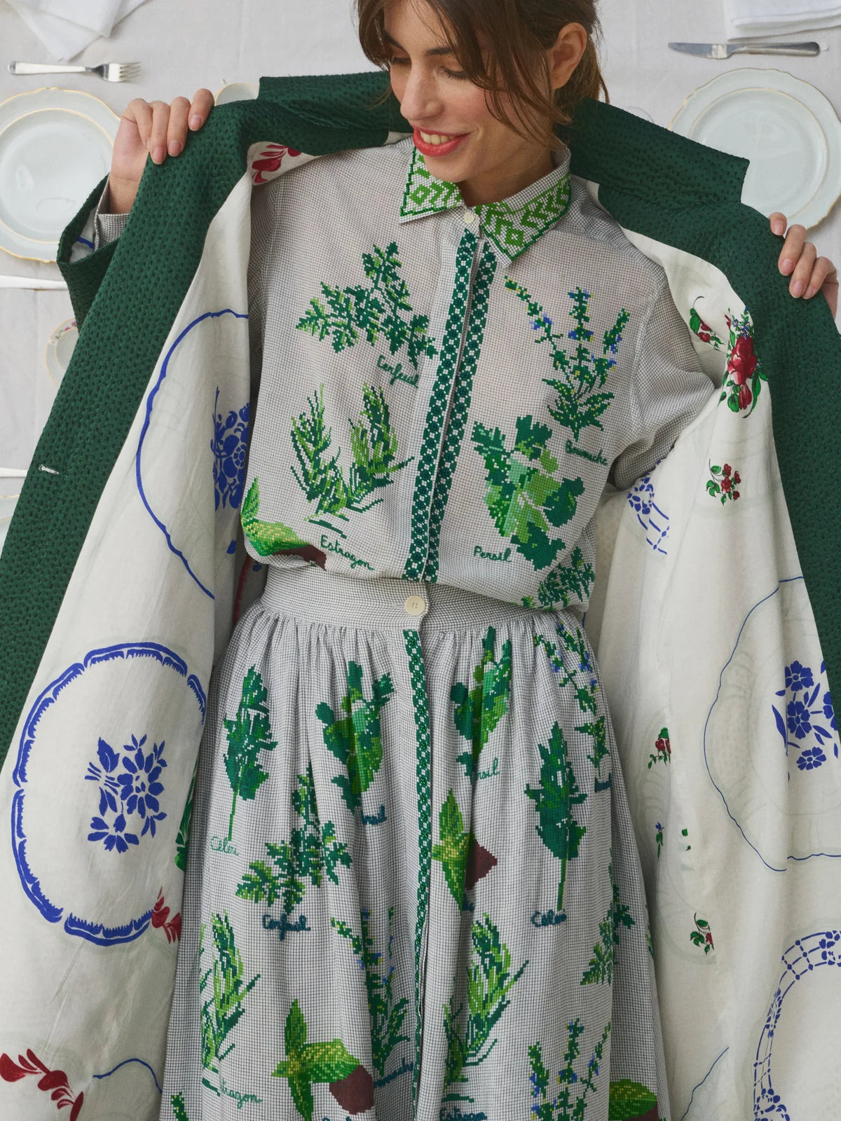 Doniv Coat - Green