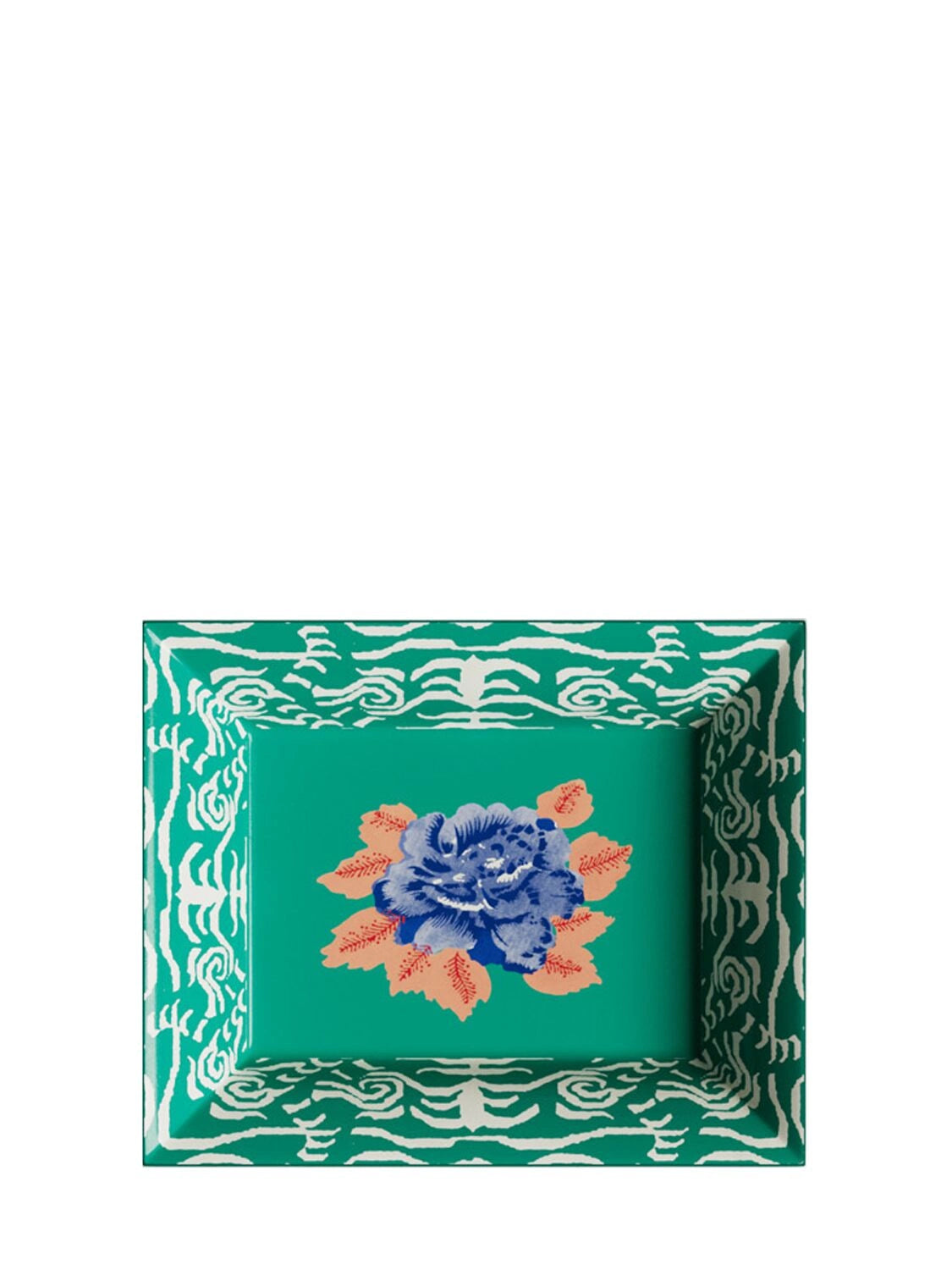 Indian Tiger Porcelain Charger Tray - Veronese