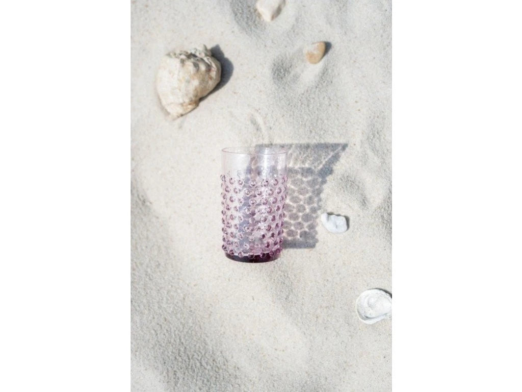 Hobnail Glass - Lilac