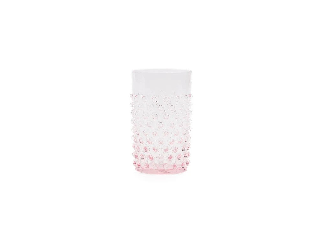Hobnail Glass - Rosa