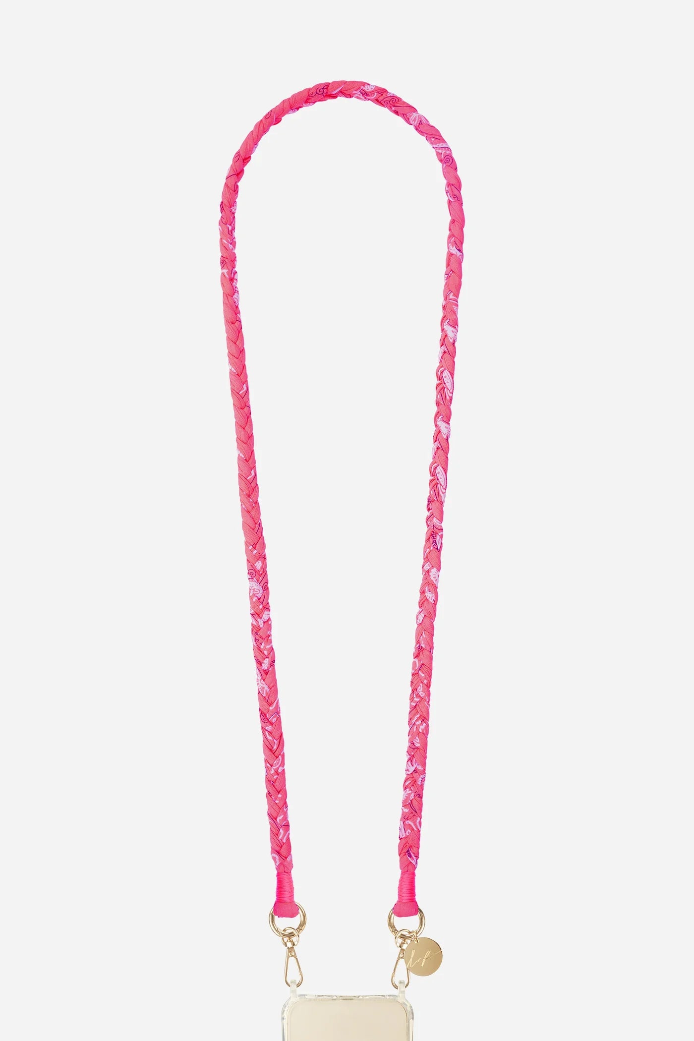 La Coque Francaise Della Braided Bandana Phone Strap