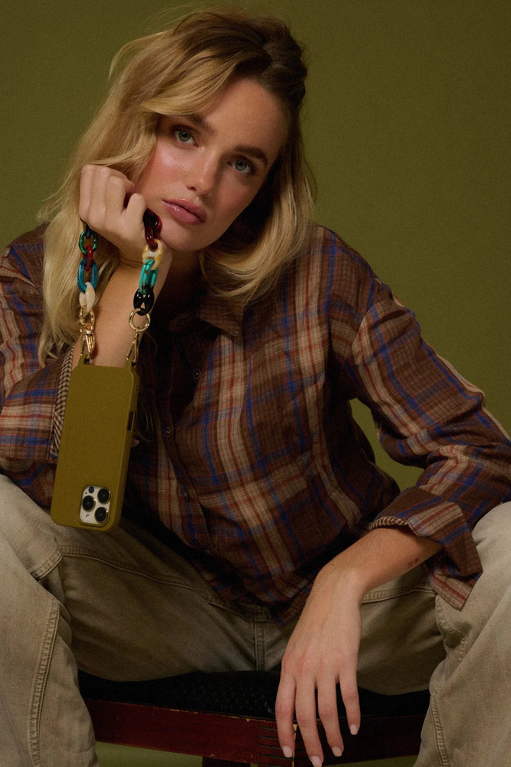 La Coque Francaise Ambre Short Phone Strap