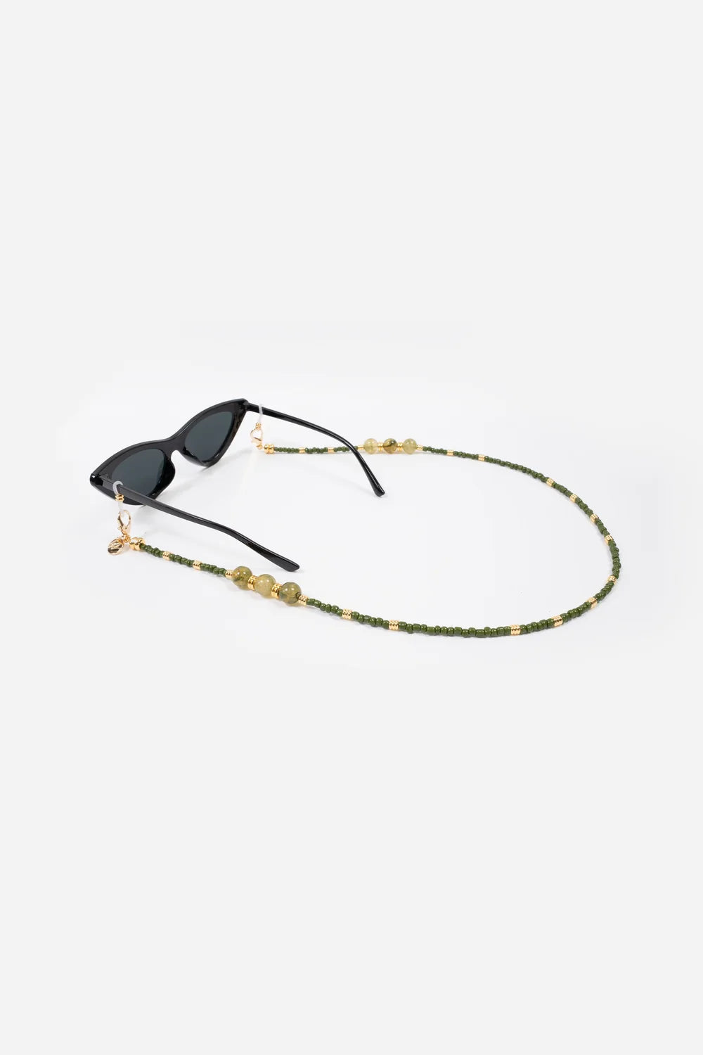 Iris Khaki Eyeglasses Chain 72cm