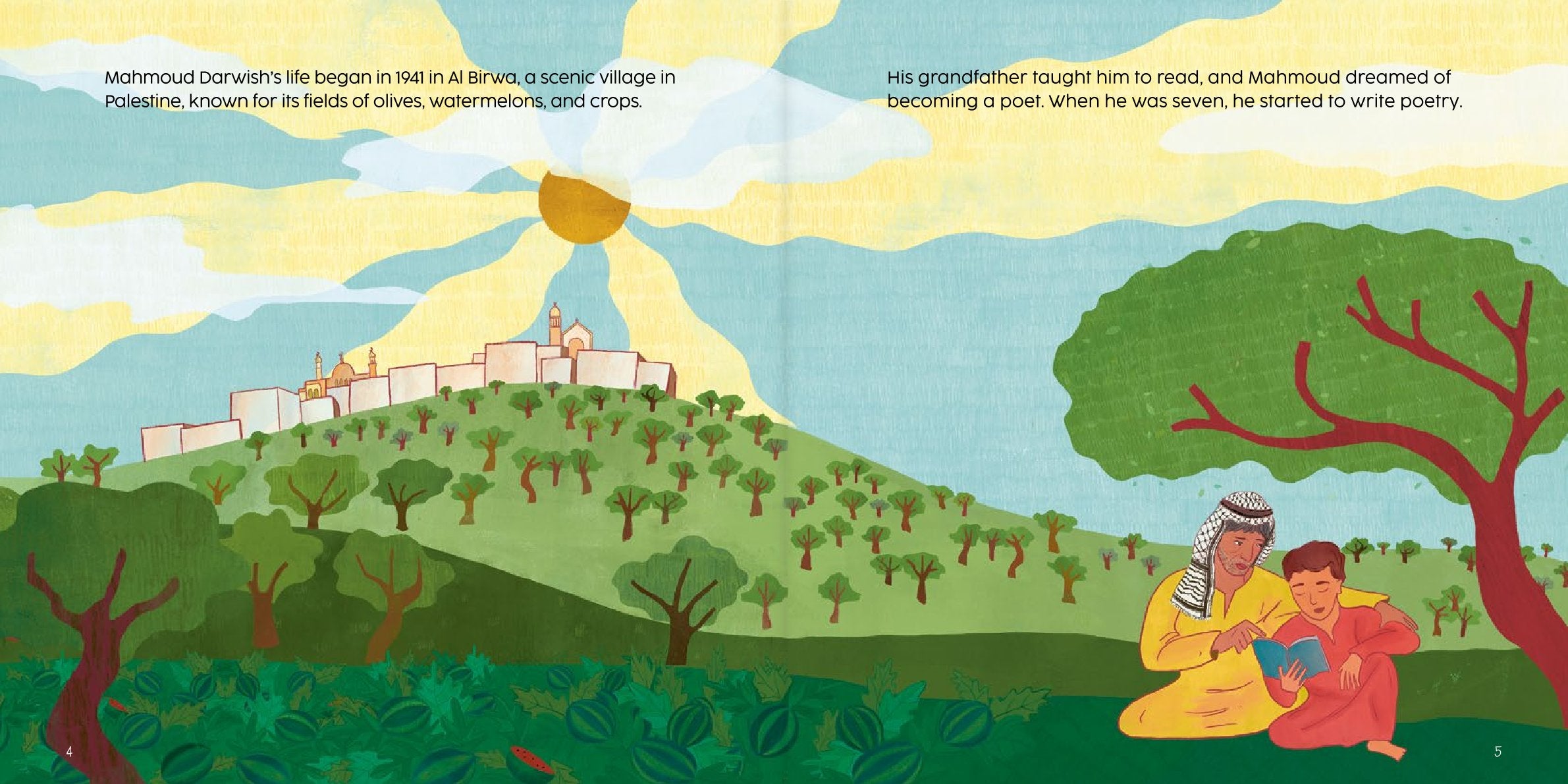 Noor's Heroes: Mahmoud Darwish Book - English