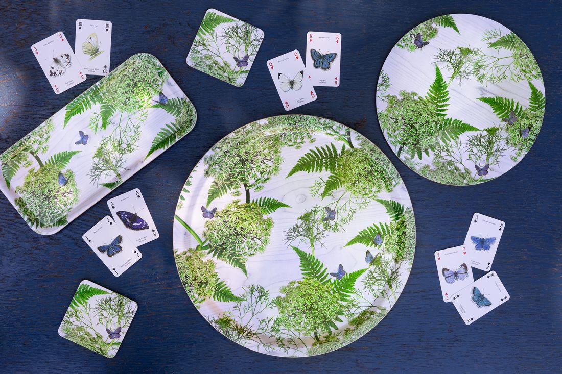 Dill White Tray 39cm