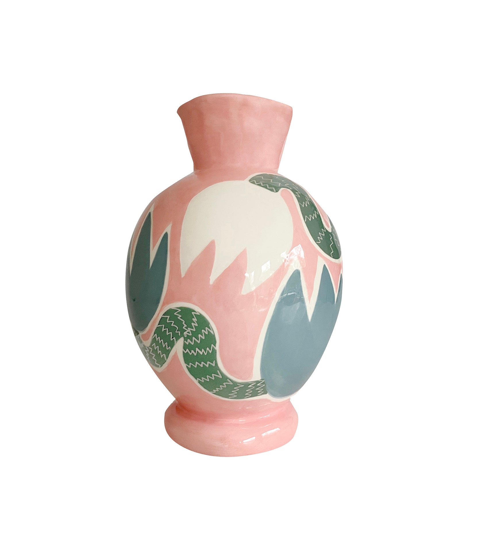 Pink Tulip Vase