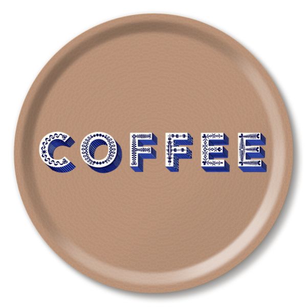 Coffee Brown Tray 31cm