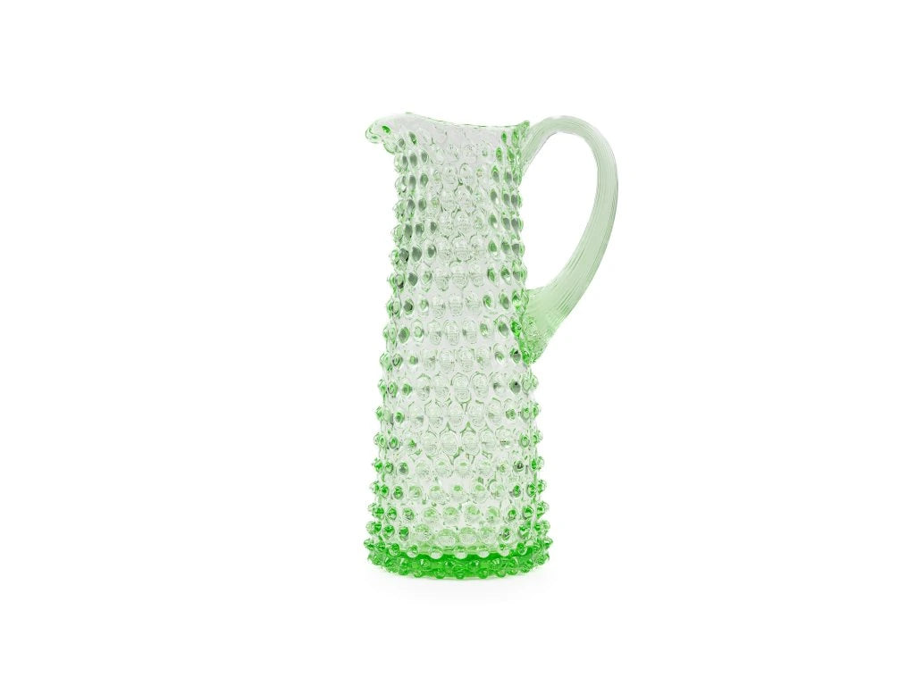 Eiffel Hobnail Jug 1L - Light Green