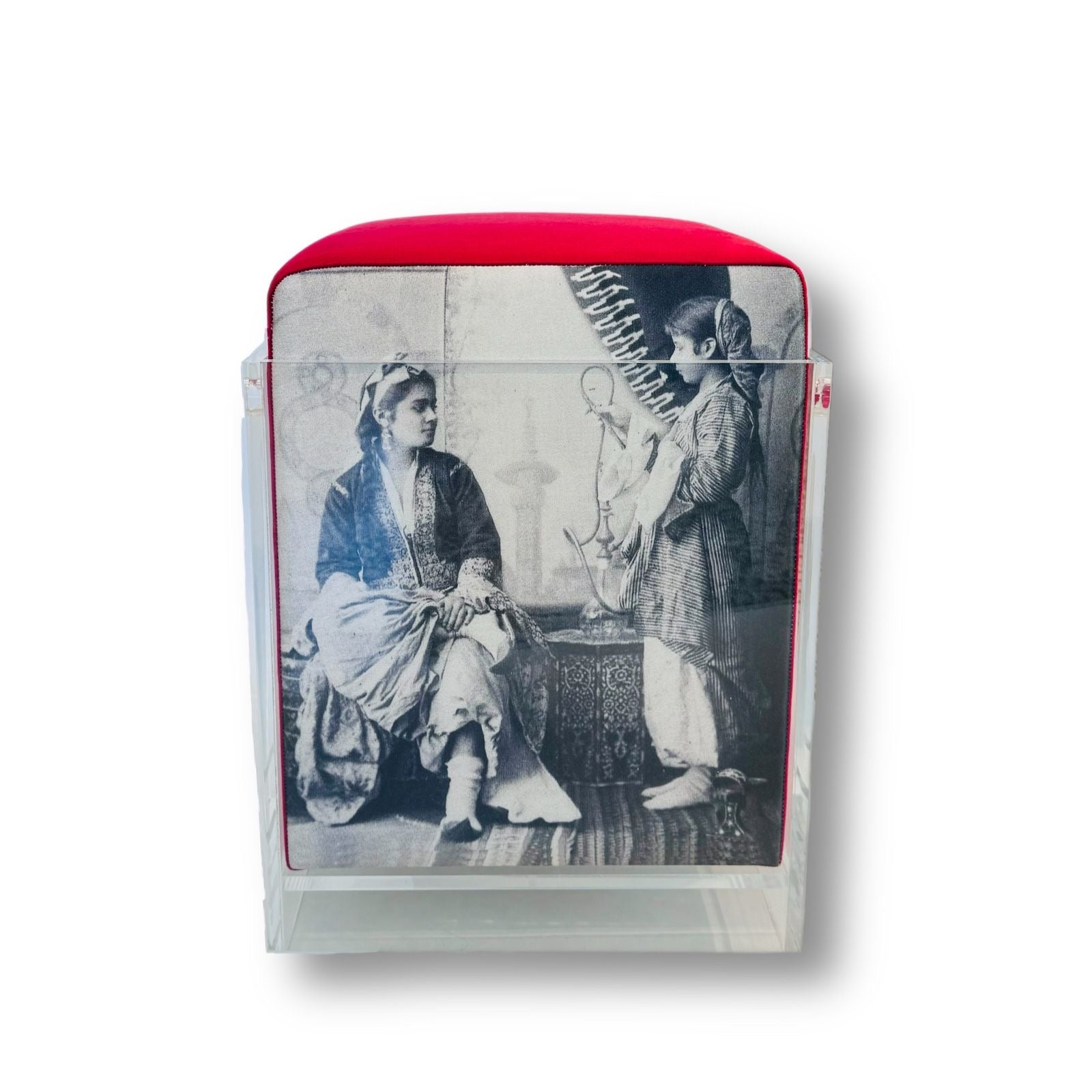 Nada Debs Vintage Floating Stool - Red
