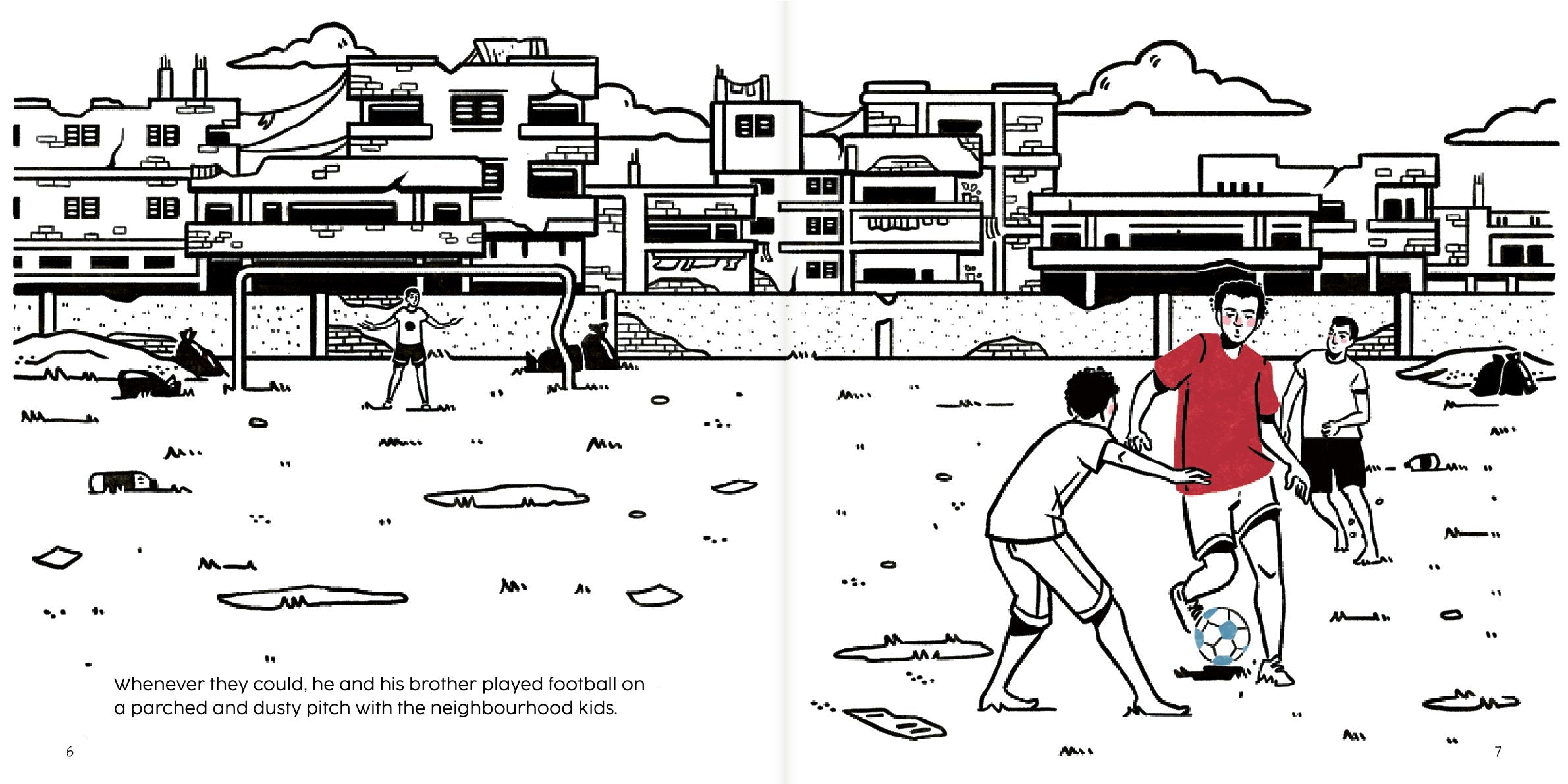 Noor's Heroes: Mohamed Salah Book - English