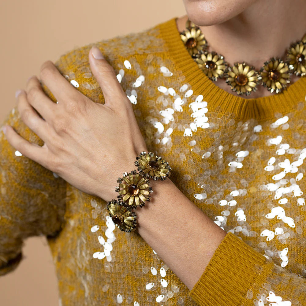 Daisies Bracelet Gold