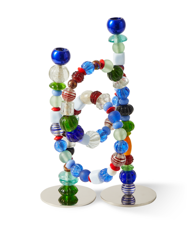 Pols Potten Beads Candle Holder - Multicolor