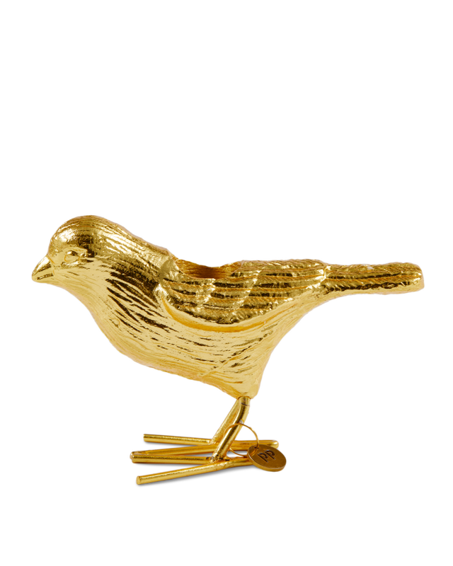 Pols Potten Flock of Birds Gold Candle Holders - Set of 2