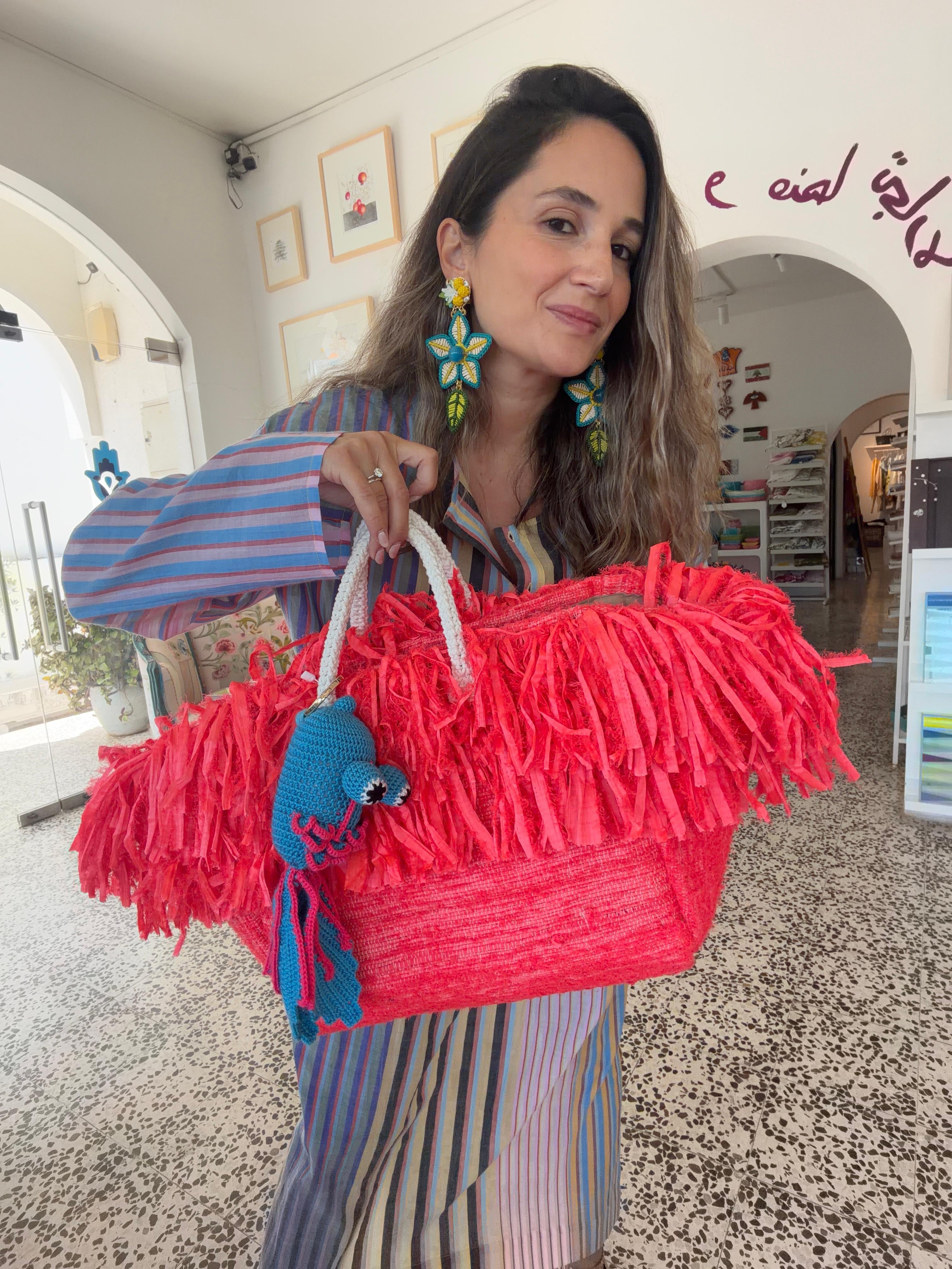 Sunflare Fringe Basket