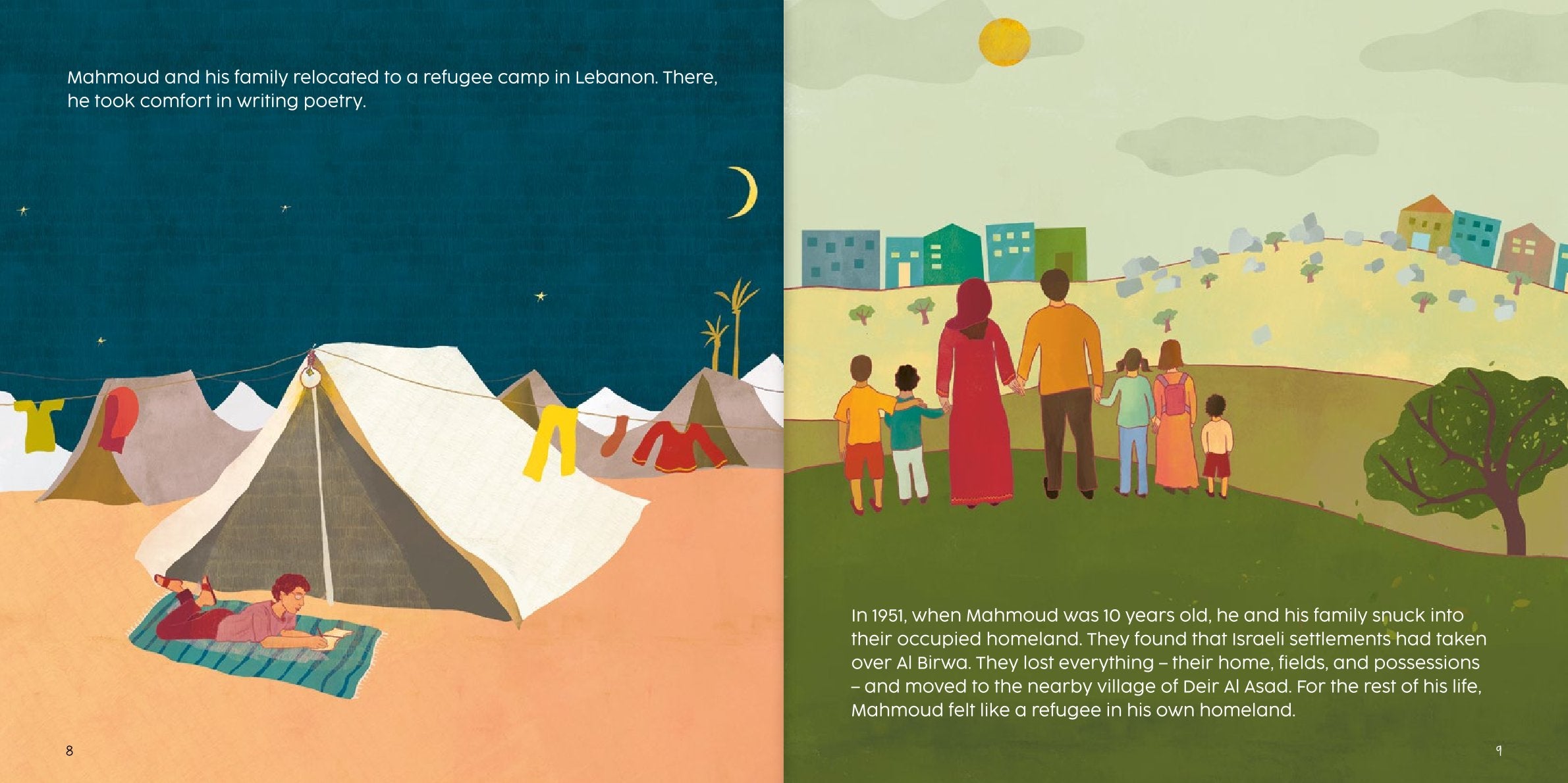 Noor's Heroes: Mahmoud Darwish Book - English