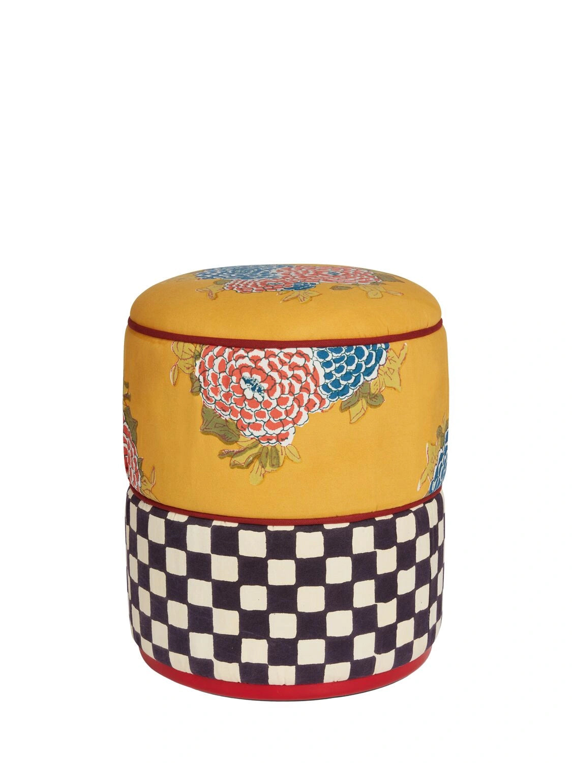 Corolla Gold Ottoman Pouf