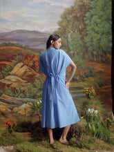 Load image into Gallery viewer, The Francoise Dress - Blue
