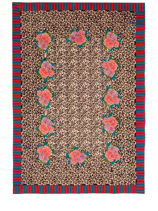 Arabesque Corolla Cotton Tablecloth - 180x350