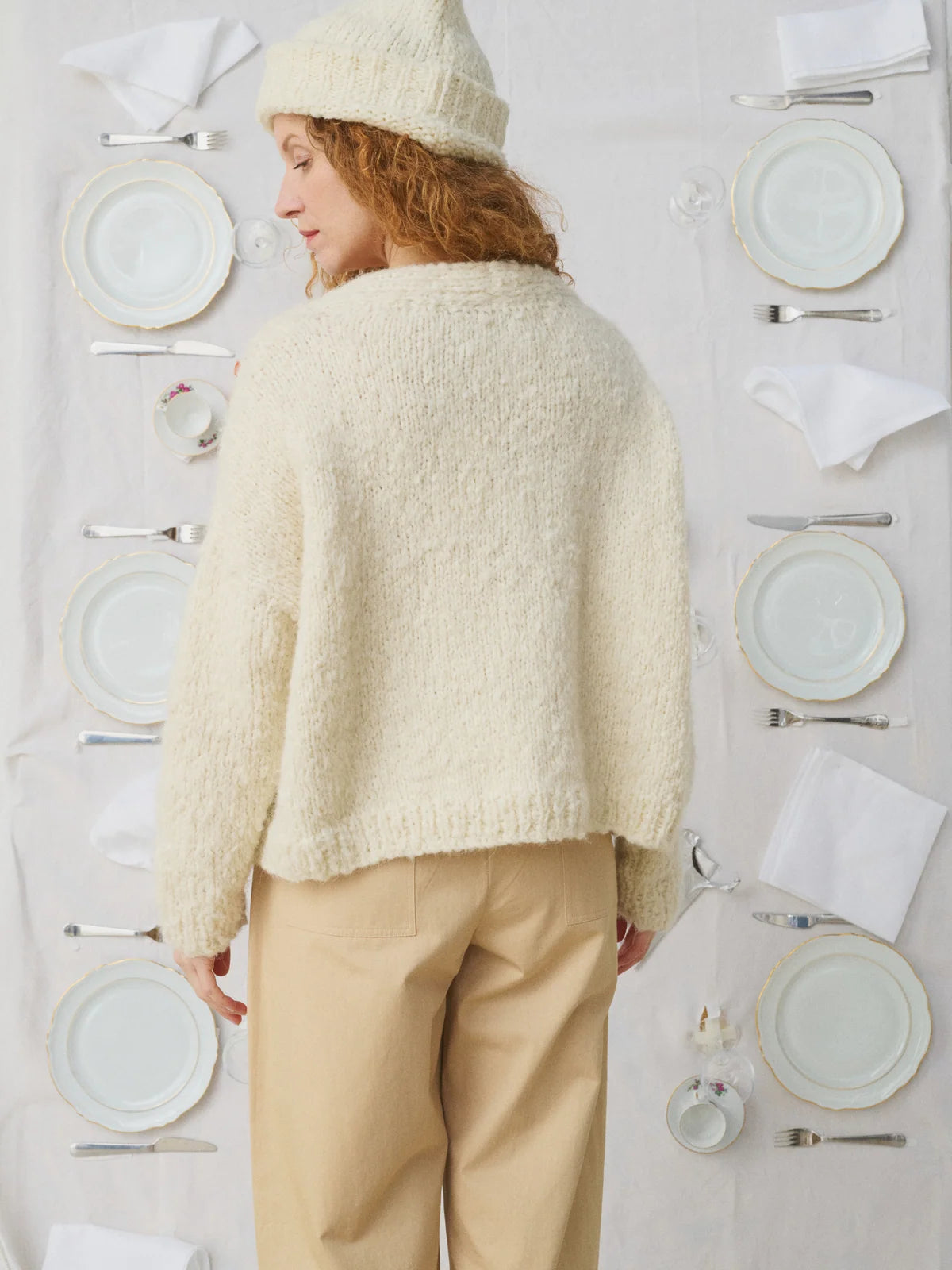 Ernst Embroidered Cardigan - The Tableware