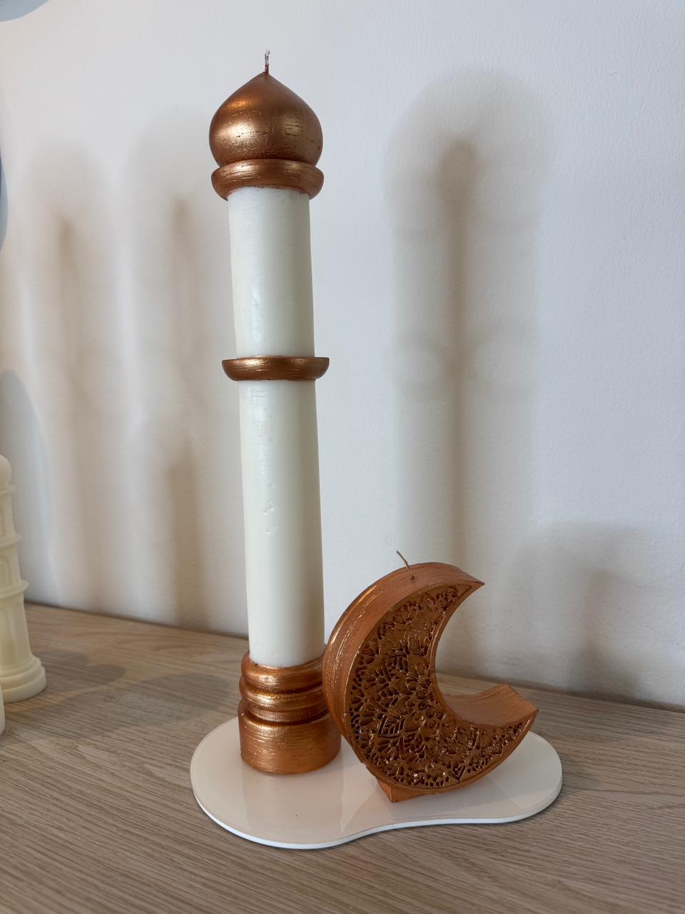 Big Pillar Minaret Candle - Large