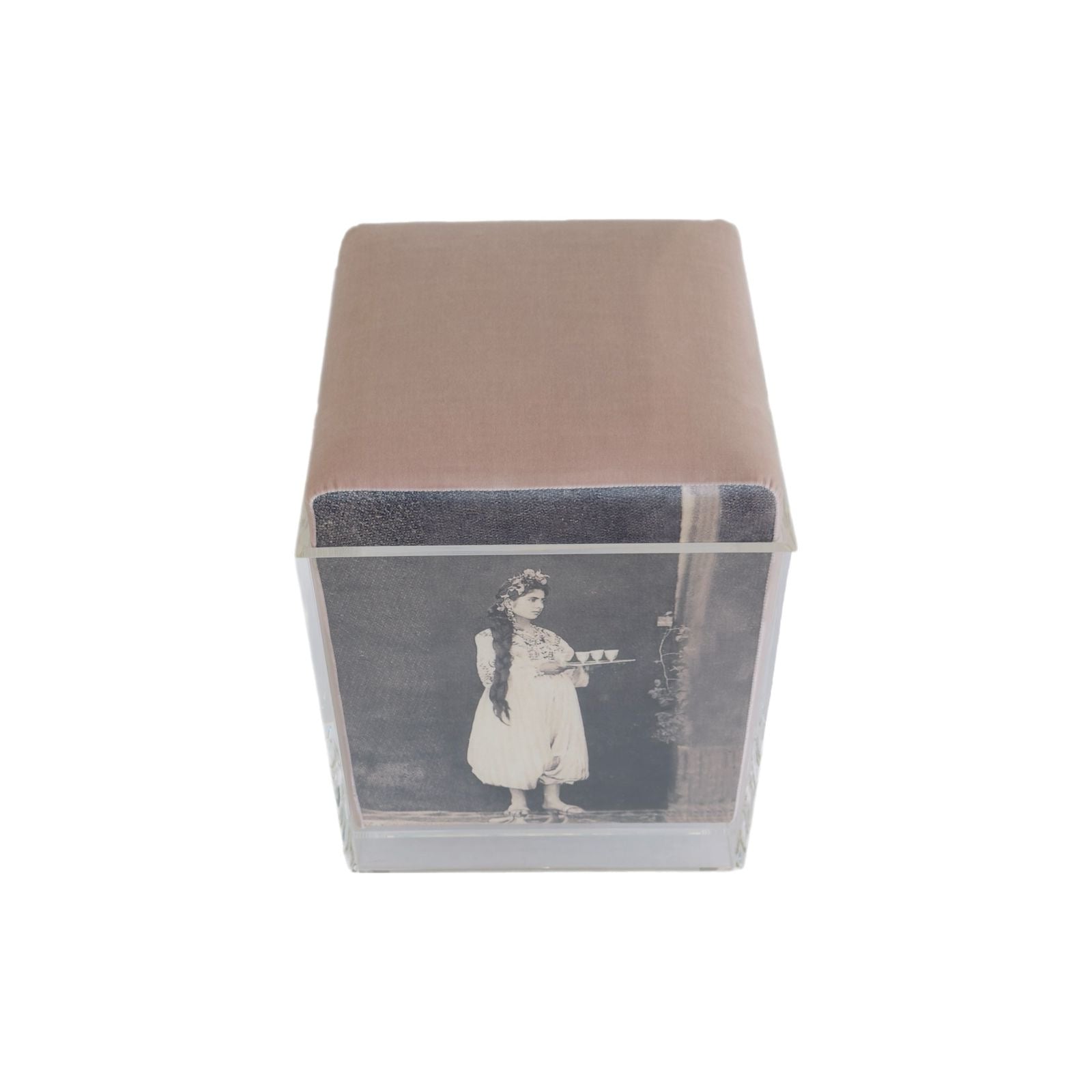 Nada Debs Vintage Floating Stool - Lilac