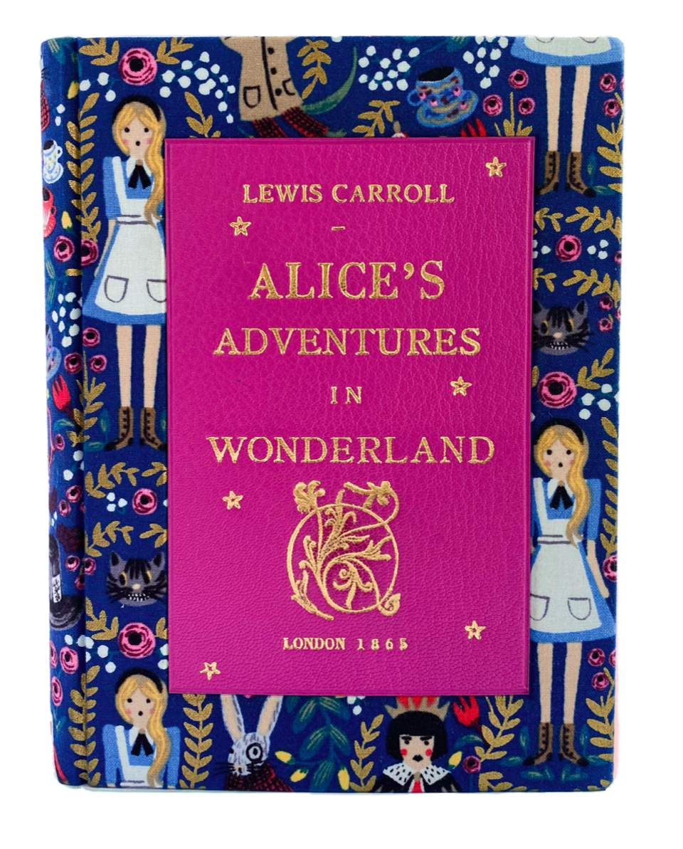 By M Design Alice in Wonderland Book Clutch