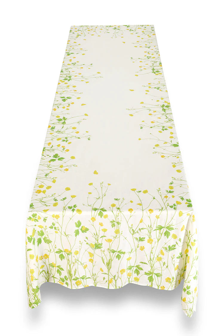 Buttercup Linen Tablecloth