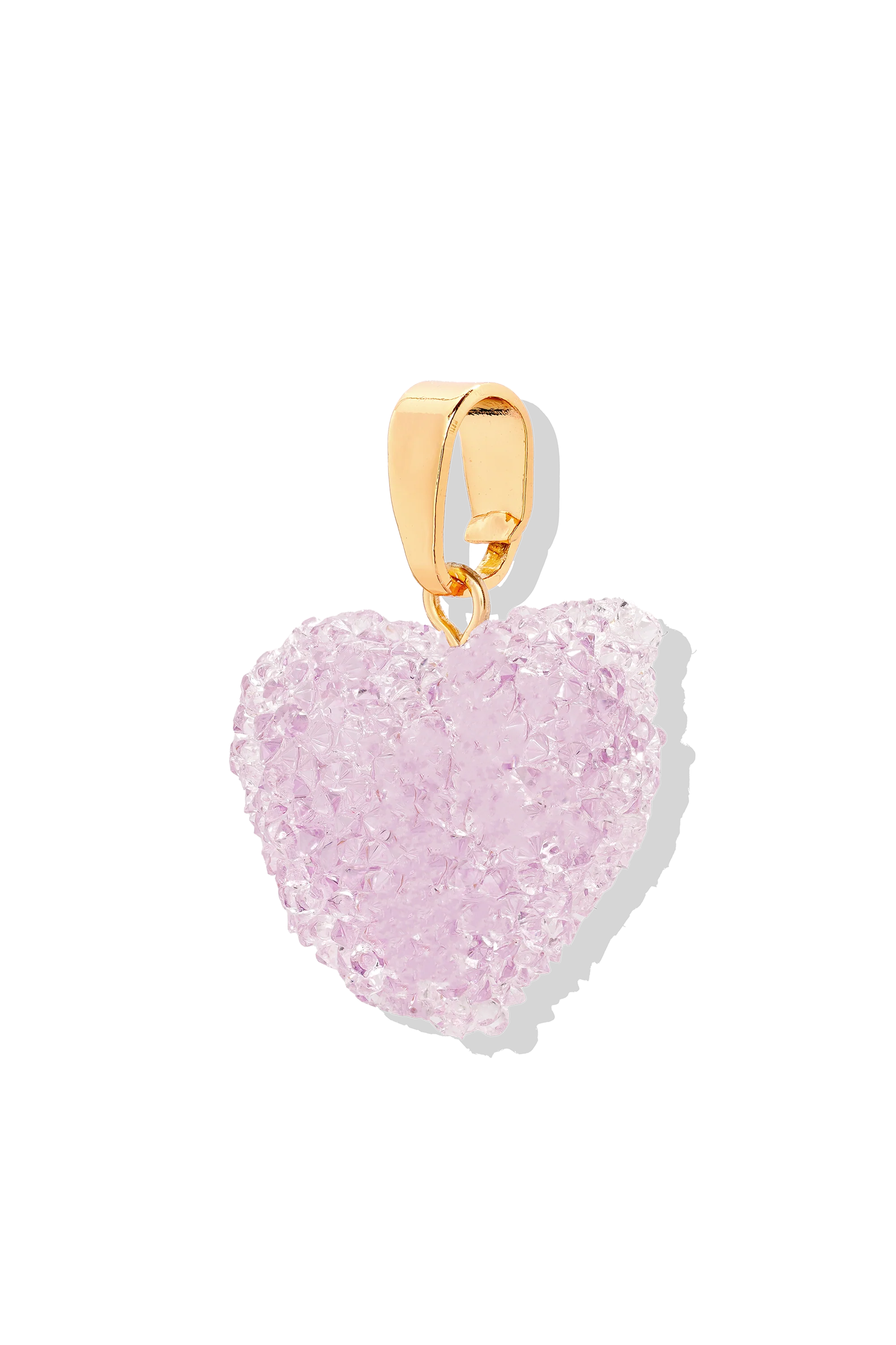 Crystal Haze Jelly Heart Pendant - Tuttifrutti