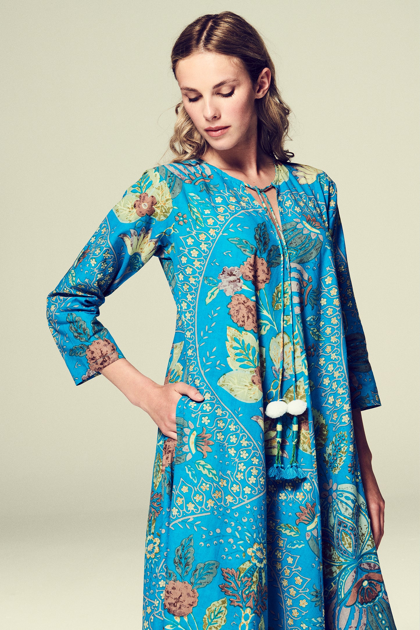 Soleil Ocean Blue Dress