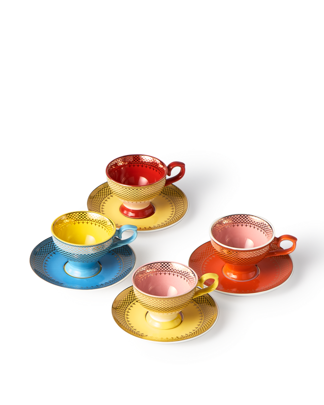 Pols Potten Grandma Expresso Cups set of 4 – o'de rose Pols Potten Grandma Expresso Cups set of 4 – o'de rose
