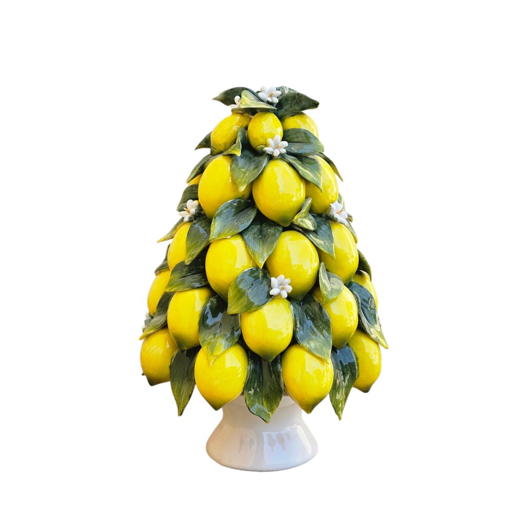 Les Ottomans Lemon Porcelain Decorative Centerpiece