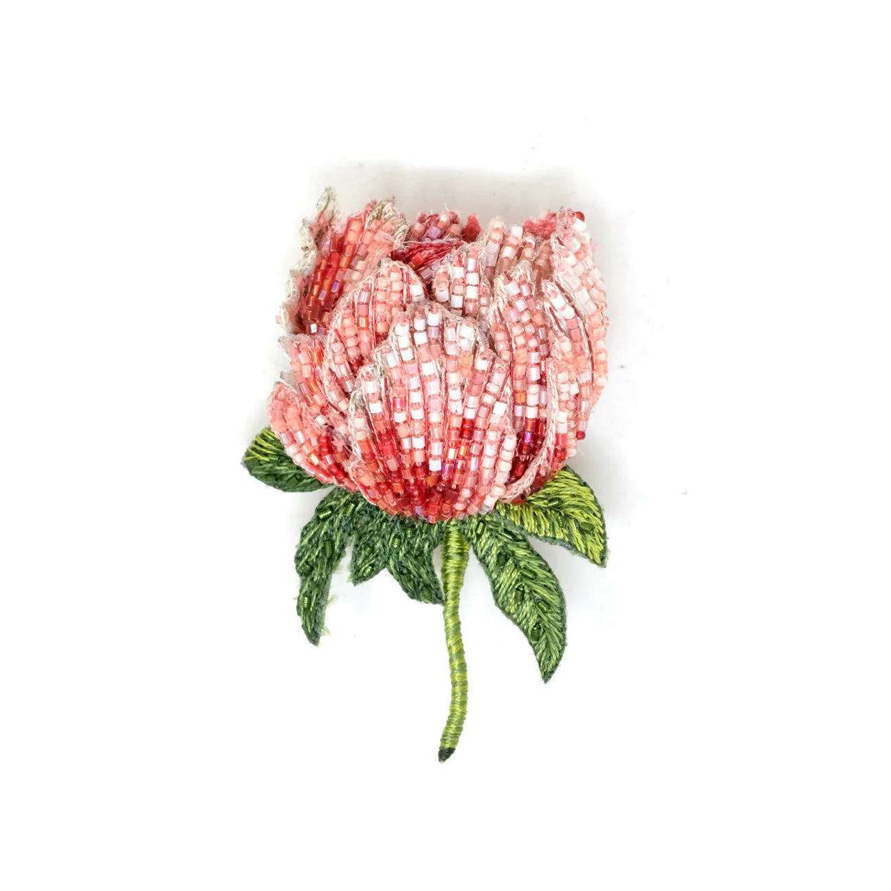 Garden Peony Brooch Pin