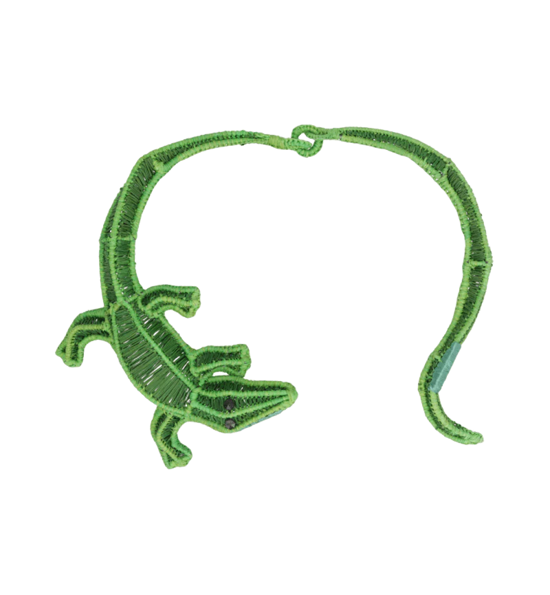 Crocodile Choker Necklace