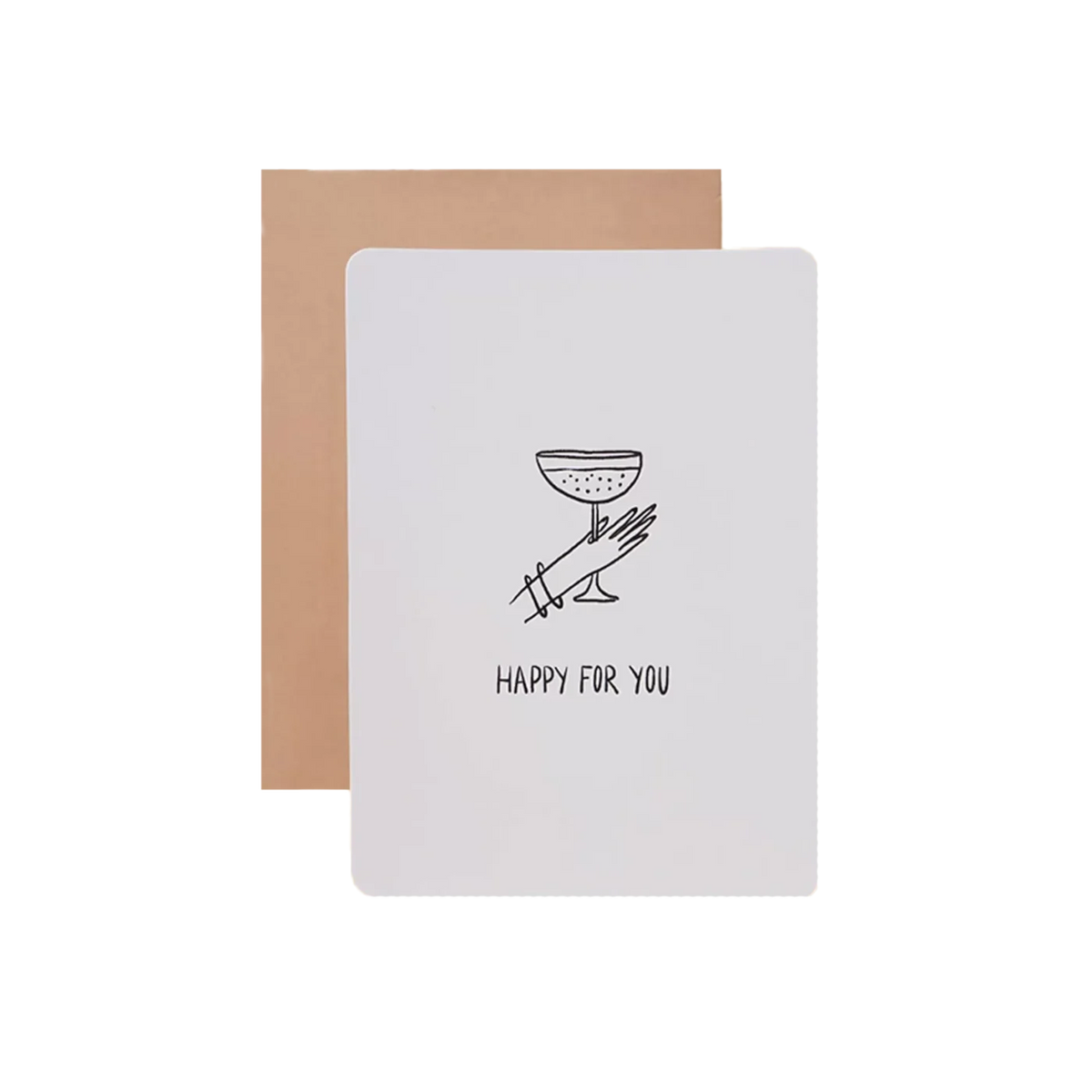 Zenobie Happy for You Greeting Card
