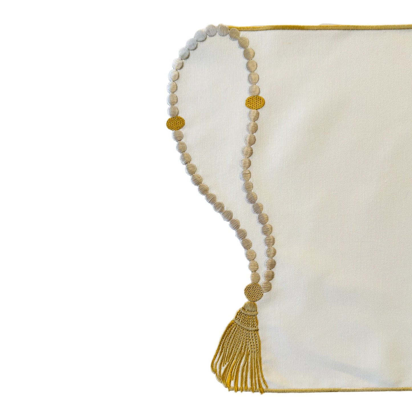 Sibha Placemat Silver/ Gold