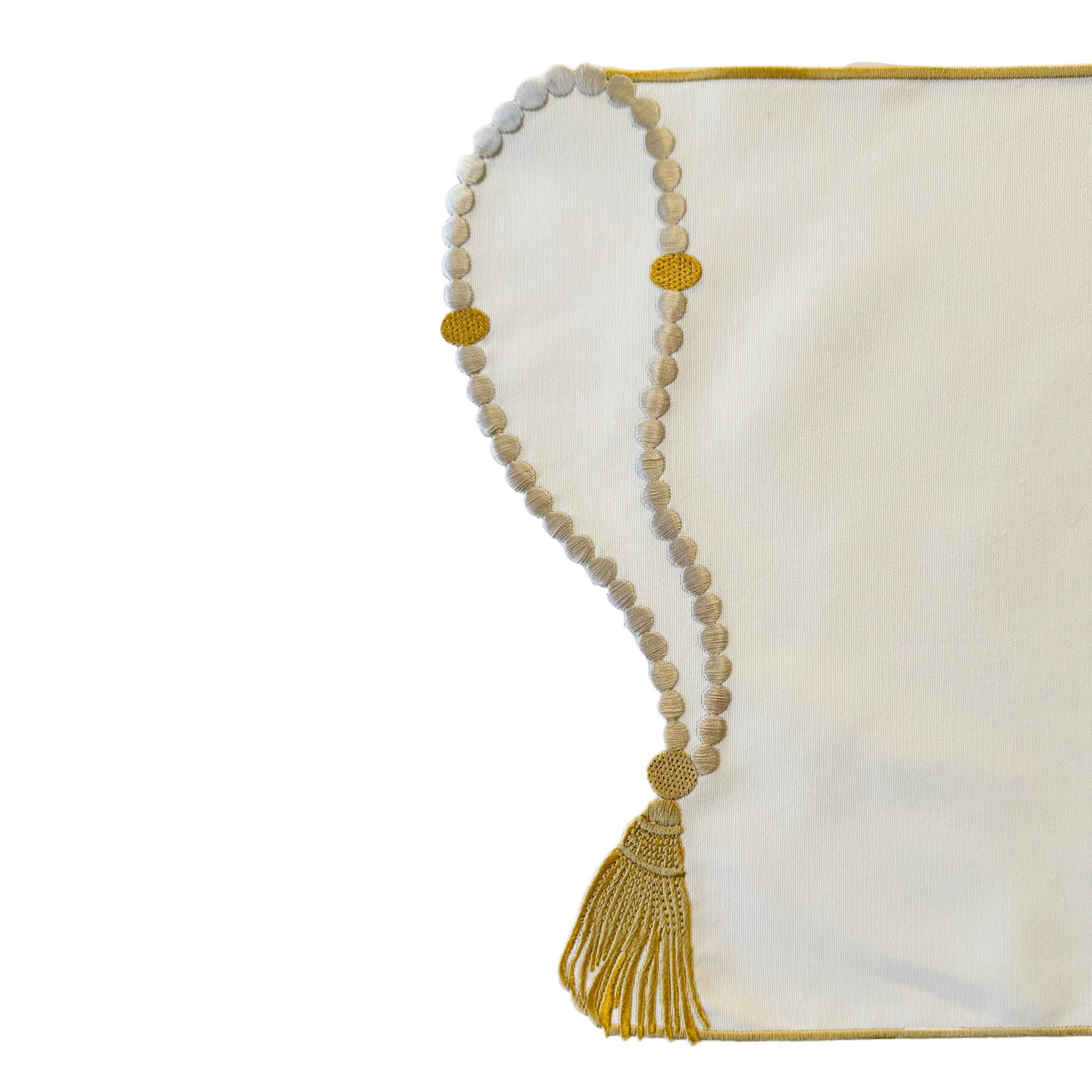 Sibha Placemat Silver/ Gold