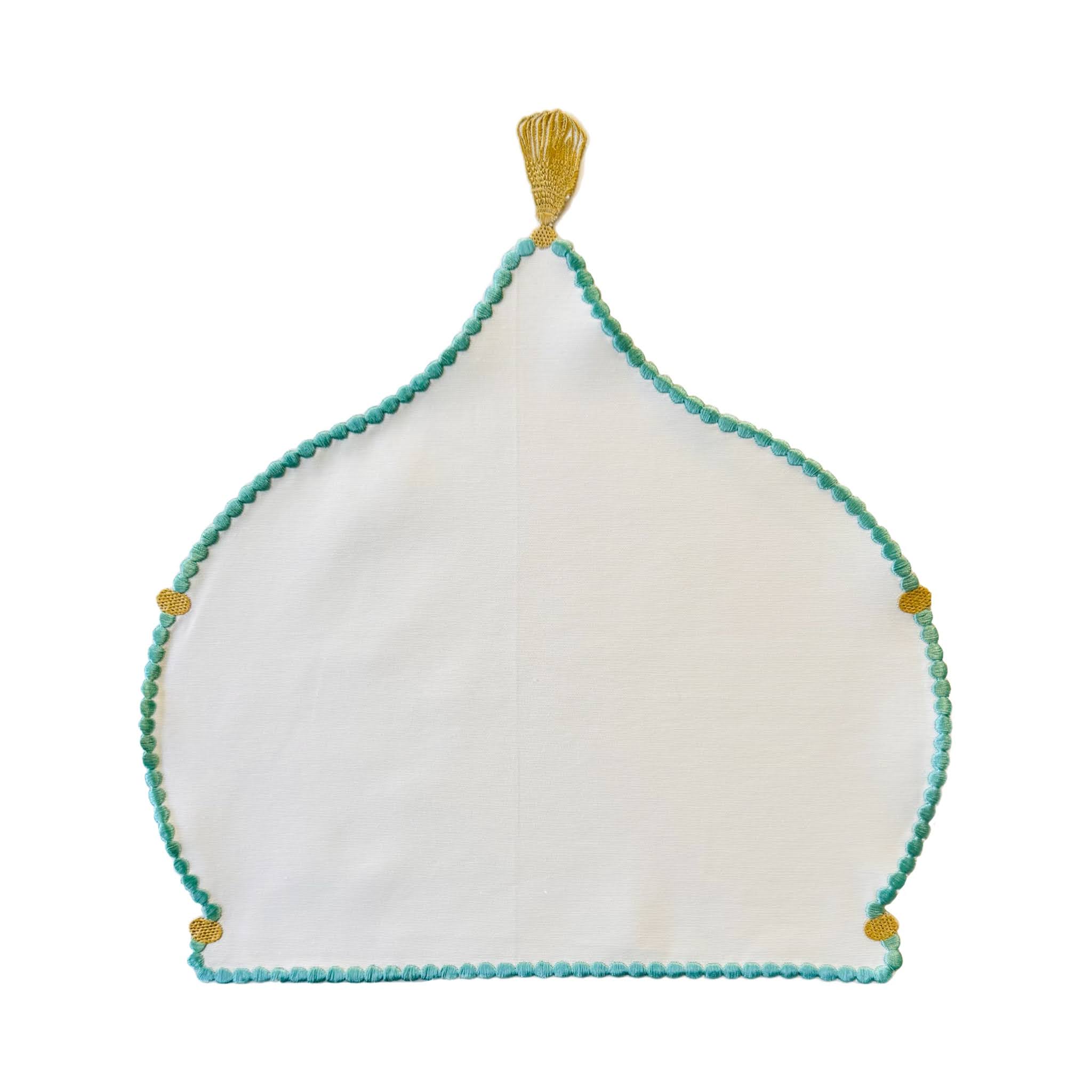 Sibha Dome Placemat Turquoise