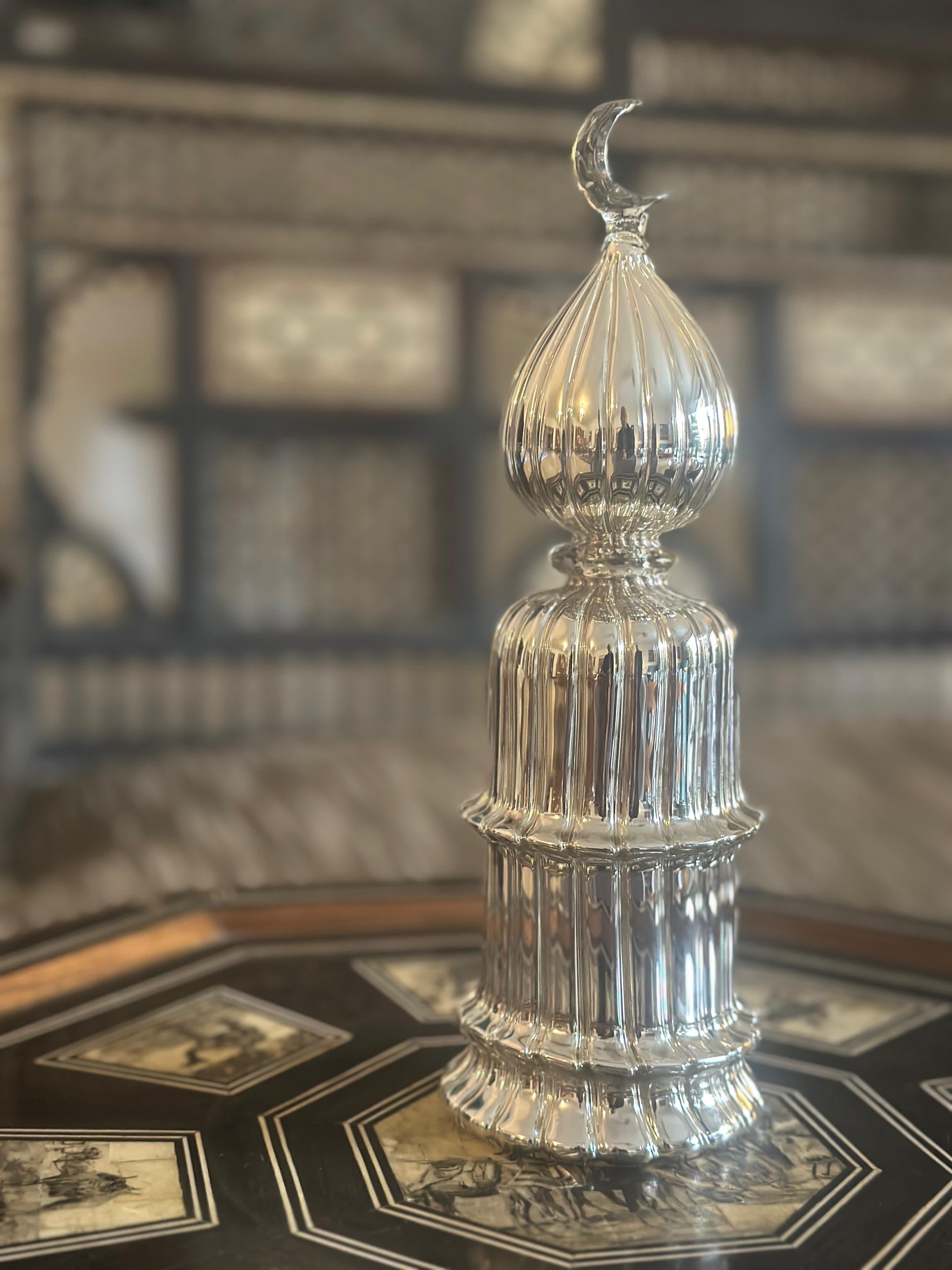 Glass Minaret Silver