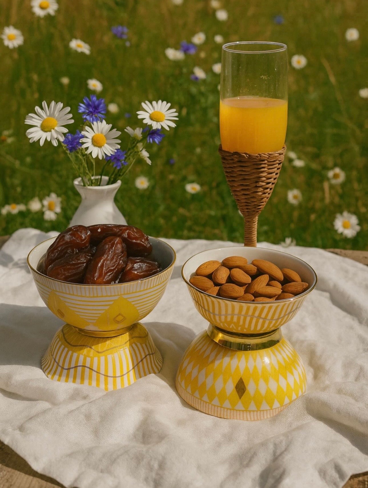 Reversible Hand Painted Porcelain Classic Bowl