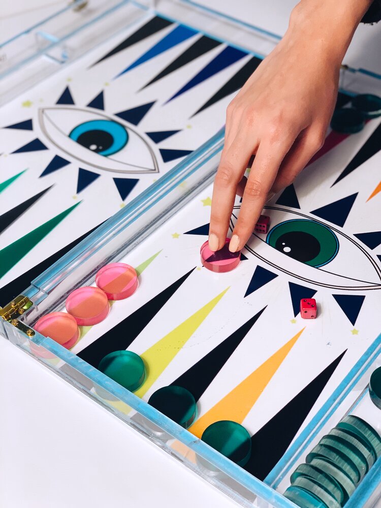 Rainbow Backgammon