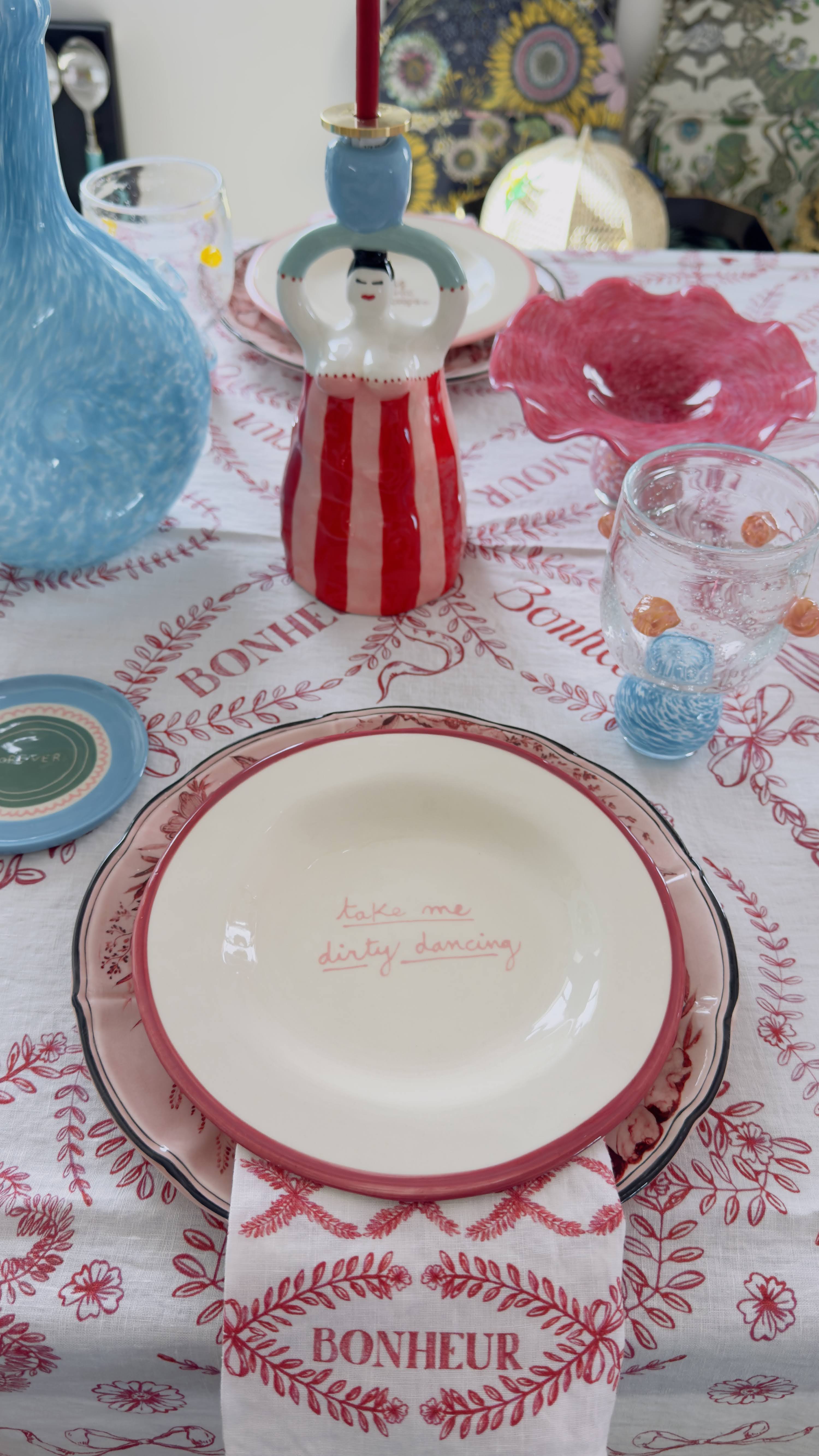 Take me Dirty Dancing Dessert Plate