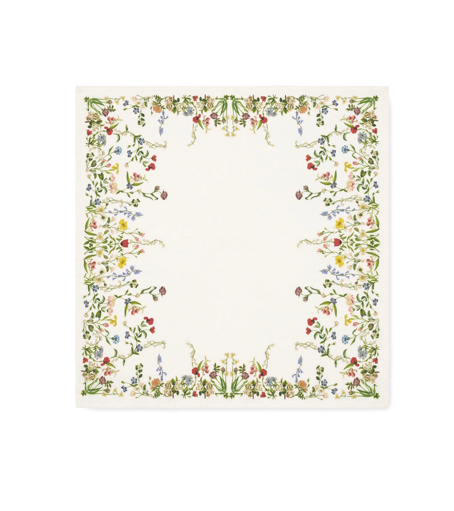 S&B x John Derian Botanical Wildflowers Linen Napkin