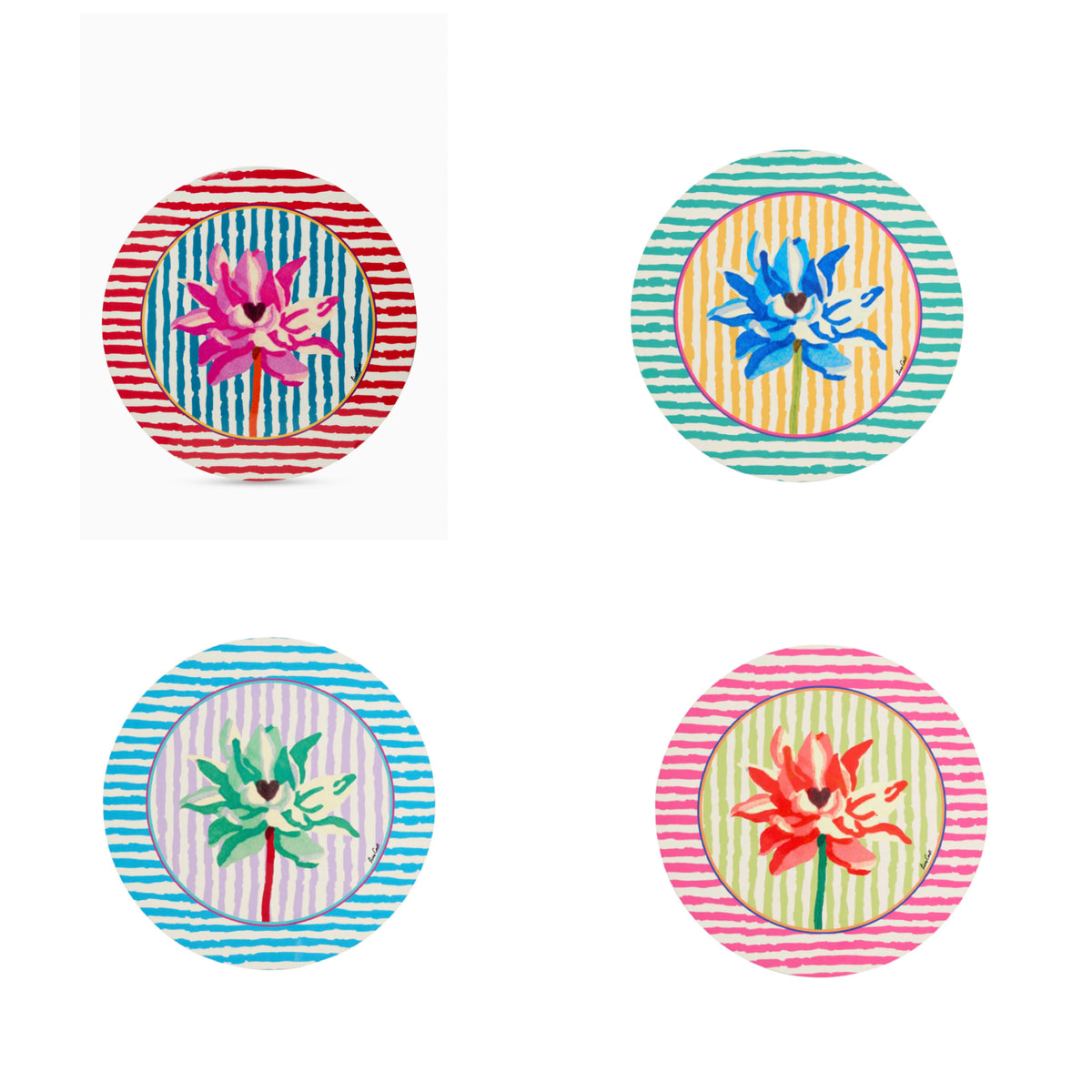 Masonite Placemat Nimphea Stripes 34cm
