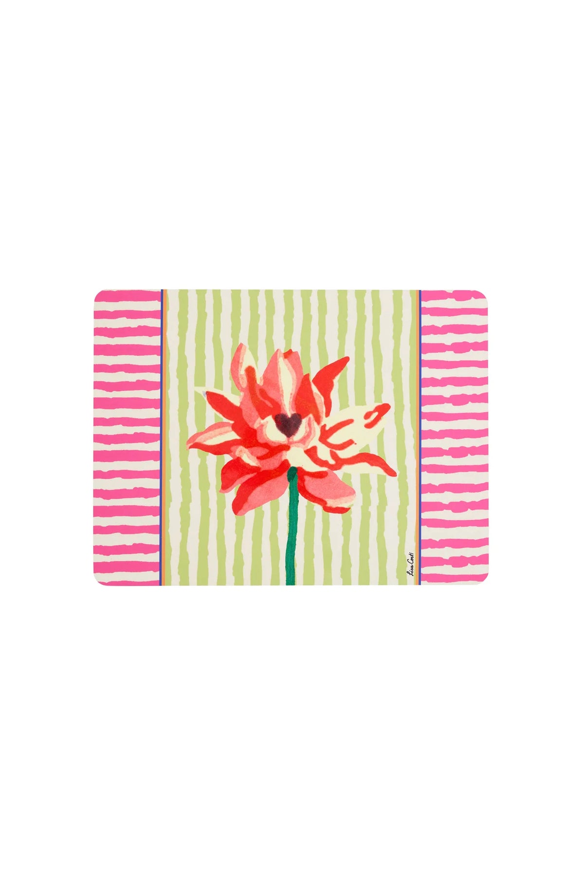 Masonite Rectangular Placemat Nimphea Stripes