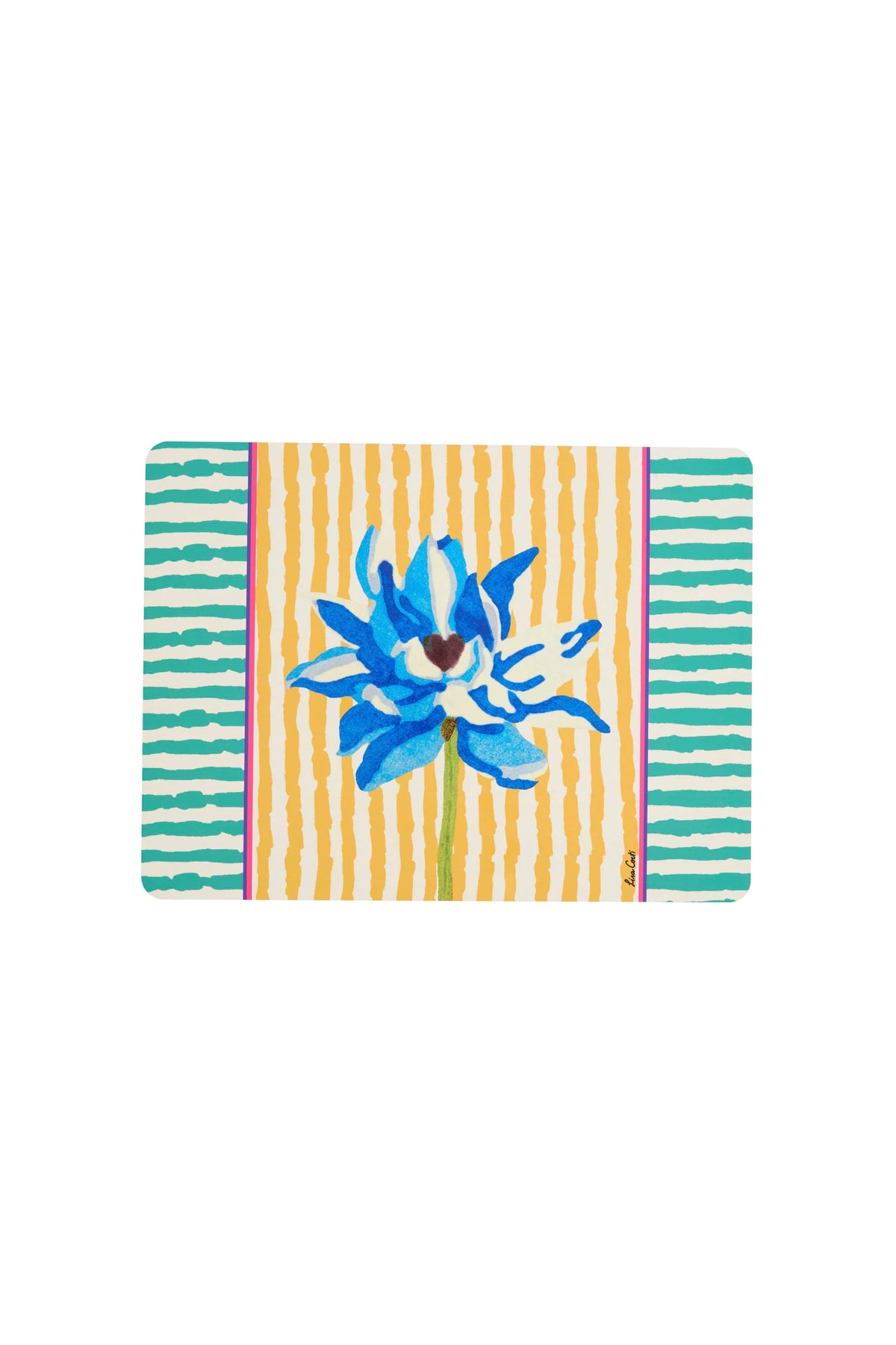 Masonite Rectangular Placemat Nimphea Stripes